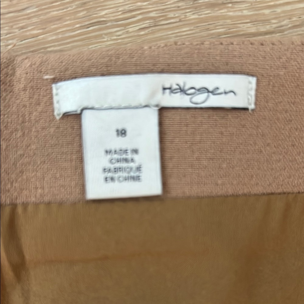 Timeless Beige Women's Skirt, Nordstroms, Halogen - Picture 2 of 3
